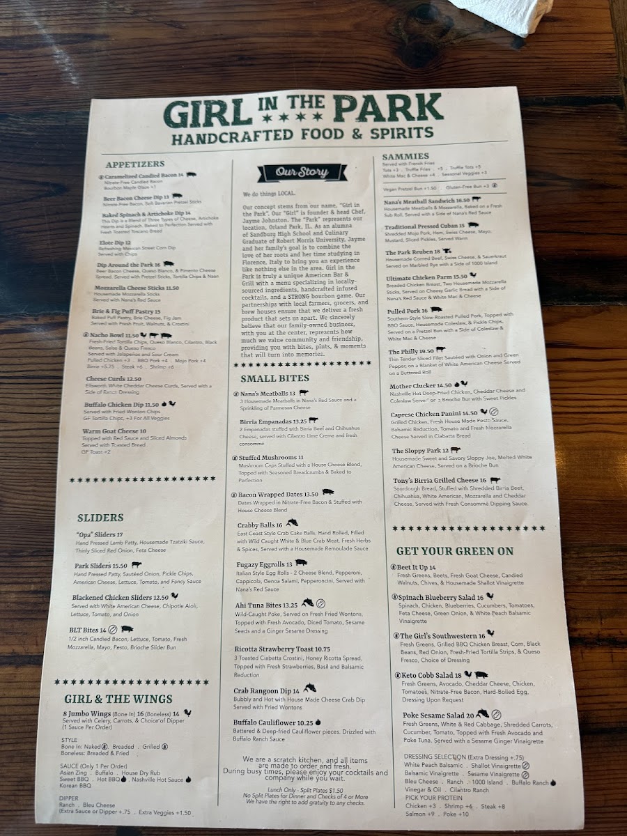 Menu Girl In The Park-4